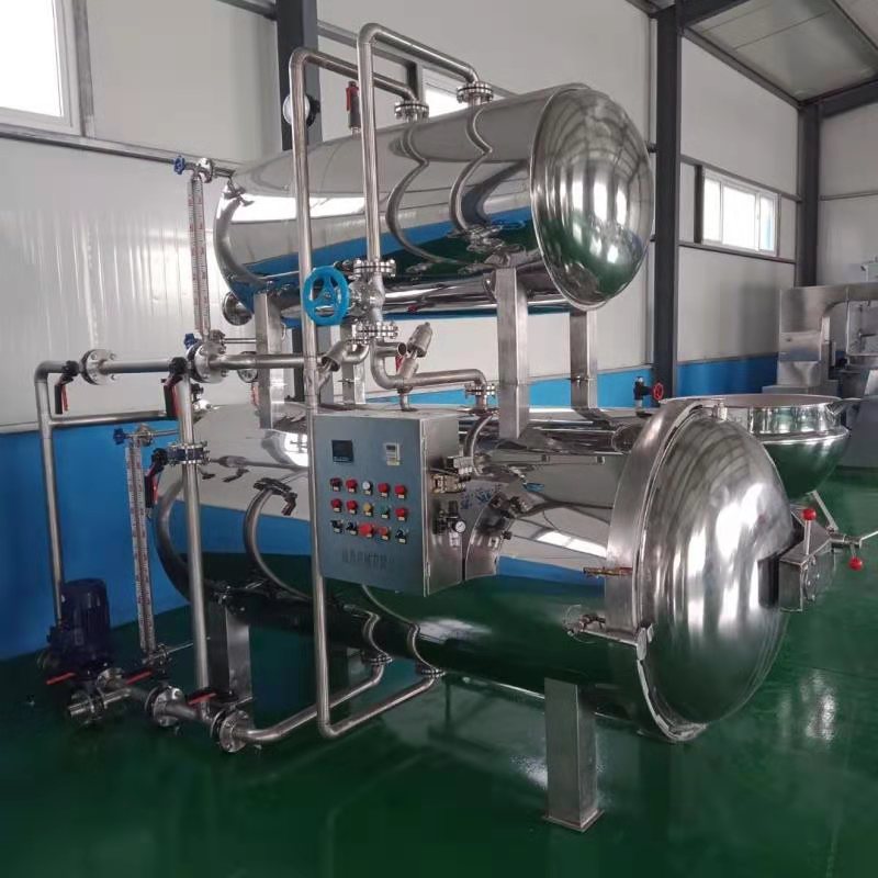 全自动杀菌锅价格  可加工定制  喷淋式杀菌锅