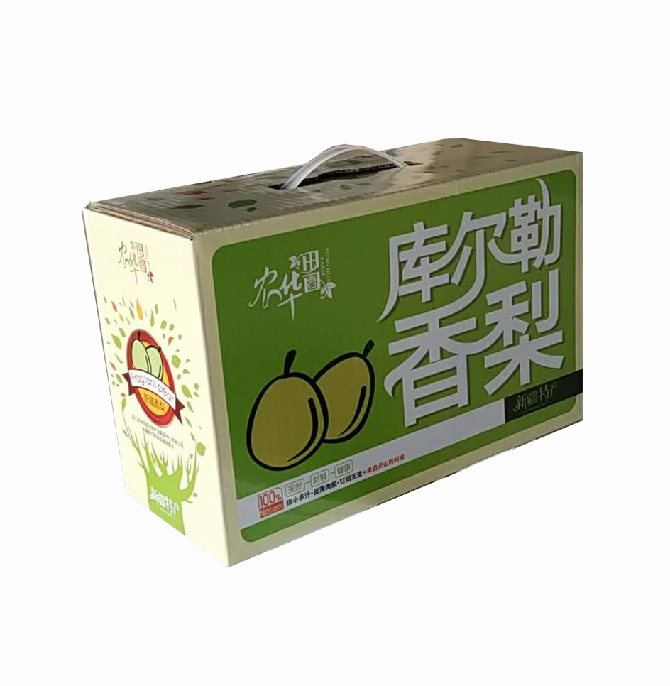 水果包装礼品盒 礼品箱 纸质手提屋顶包装盒 农产品 屋顶盒 手提盒