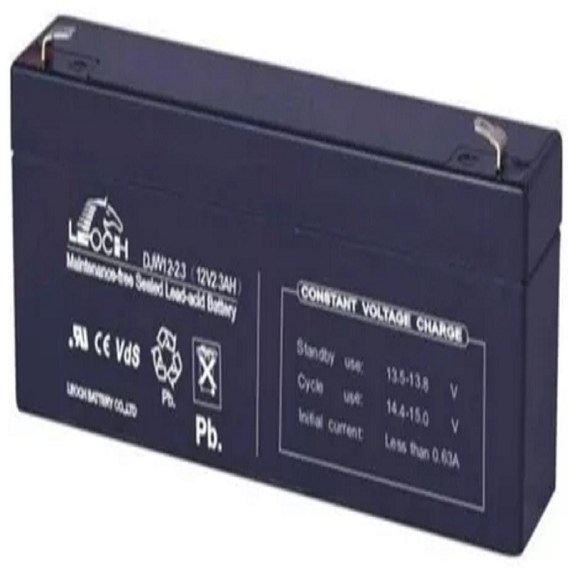 理士蓄电池12V2.3AH铅酸免维护DJW12-2.3精密仪表仪器医疗UPS电源 门禁 童车 消防