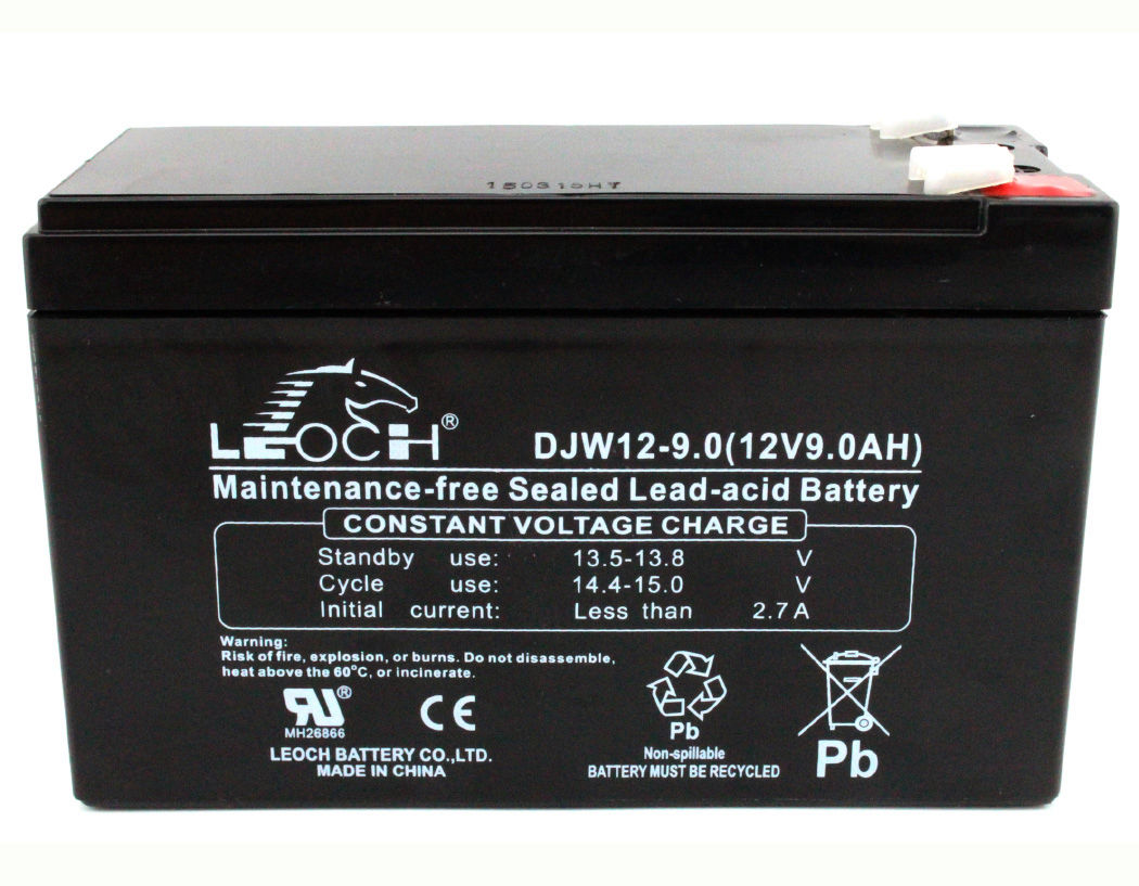 理士蓄电池DJM12-9 12V9AH 铅酸免维护UPS/EPS机房直流屏 消防控制器 门禁 童车 