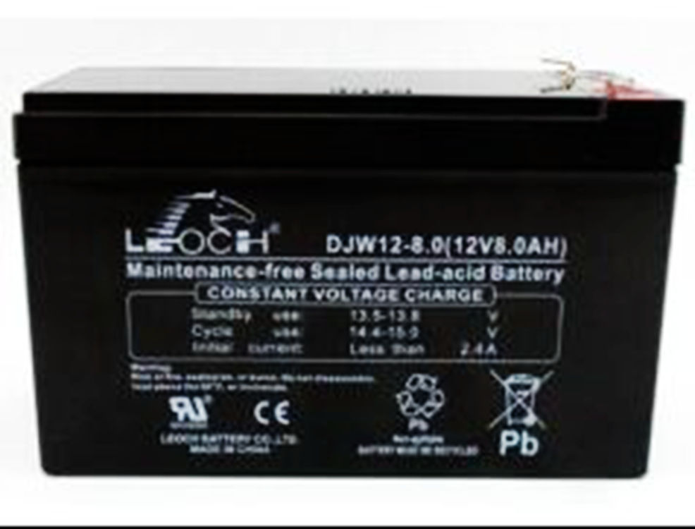 理士12V8AH蓄电池 理士DJW12-8.0ups电源内置电池 消防 音箱 照明 计算机设备直流屏
