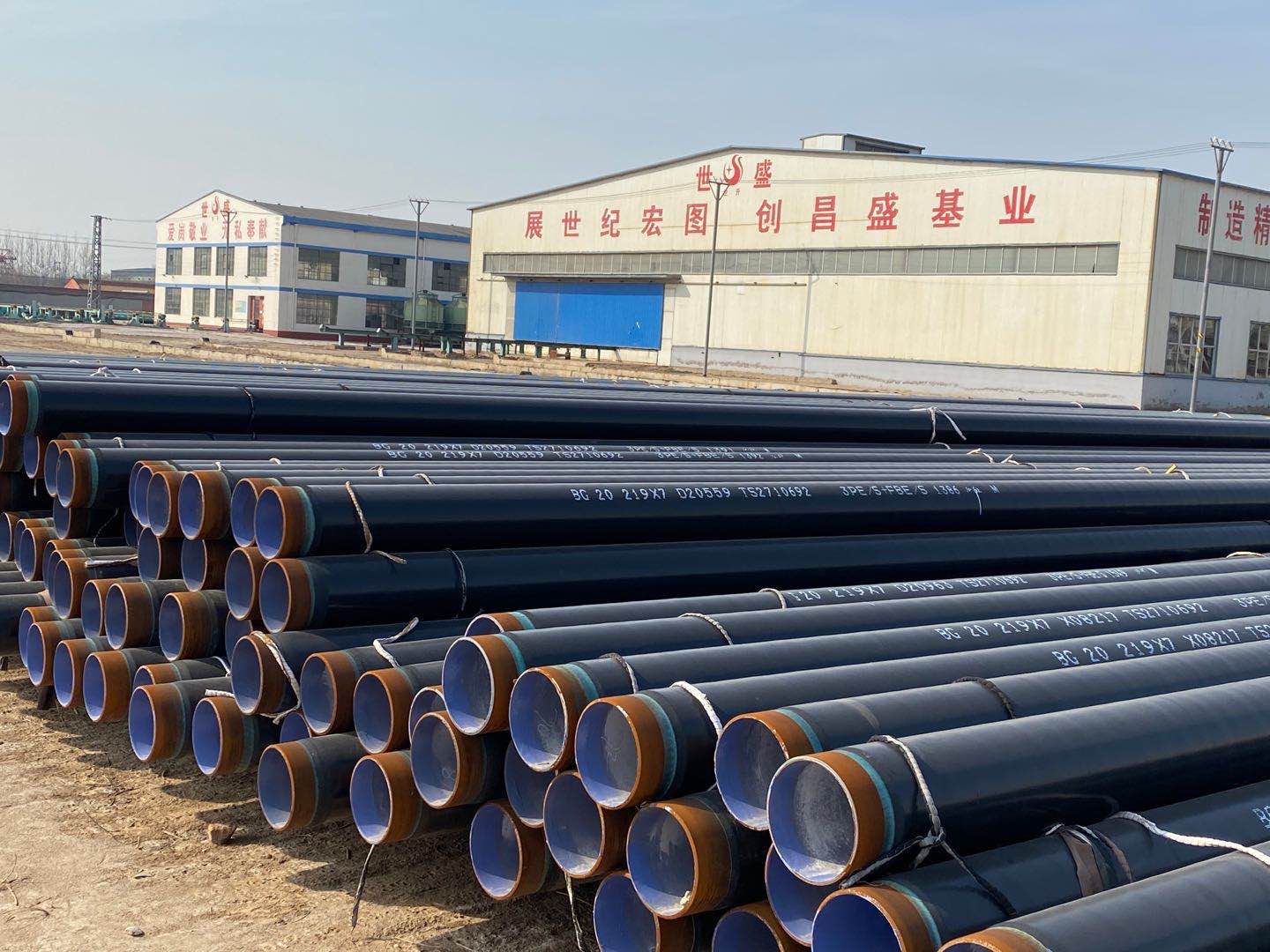 加强级3PE防腐钢管专卖 普通级3PE防腐钢管公司 洋涌防腐专业生产3PE防腐钢管 燃气管道