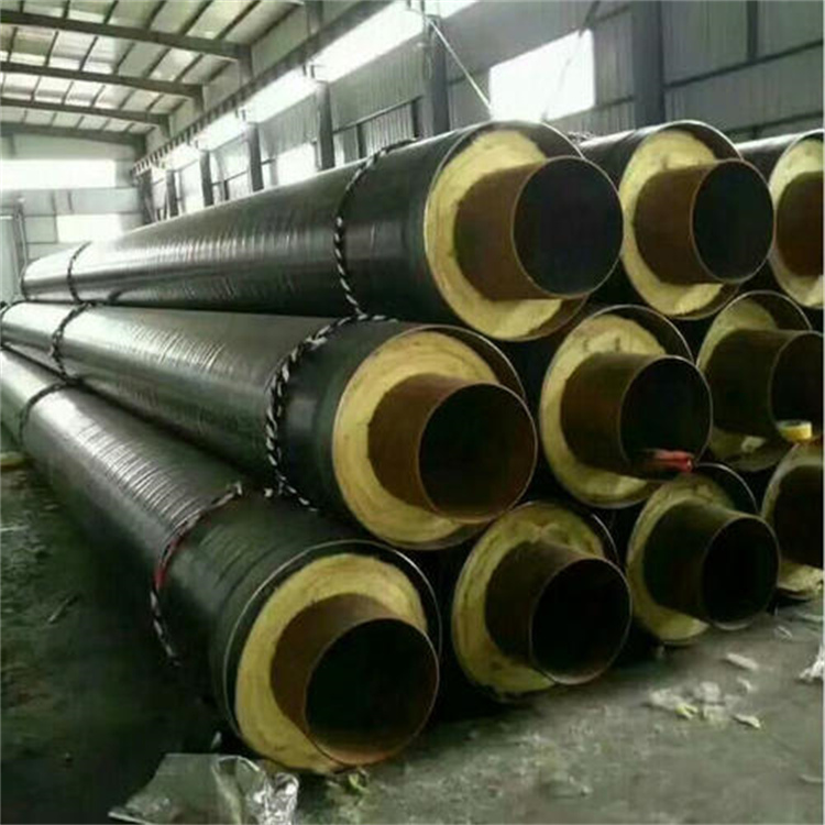 复合无缝供热蒸汽钢套钢 定制生产蒸汽保温管道 现货供应钢套钢蒸汽保温管道