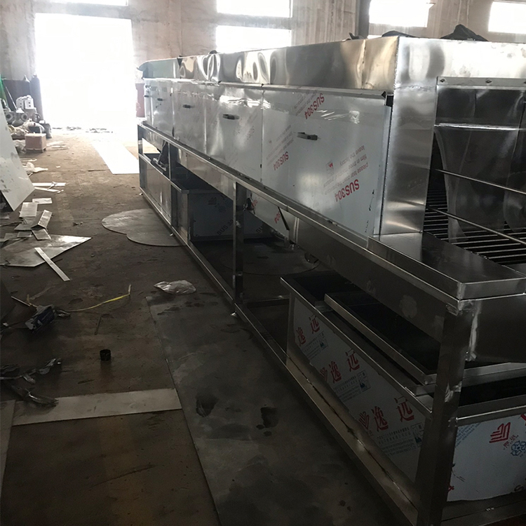 大型密封式家禽浸烫设备生产厂家  自动化控制  连续式家禽浸烫池