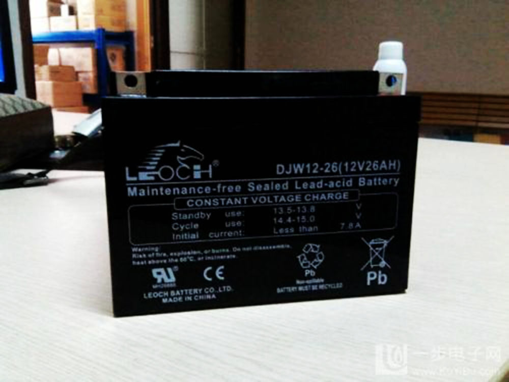 LEOCH理士蓄电池DJW12-2612V26AH太阳能直流屏UPS铅酸免维护电源 应急照明 计算机