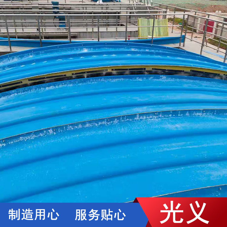 玻璃钢拱形盖板 污水池拱形盖板 玻璃钢污水池盖板
