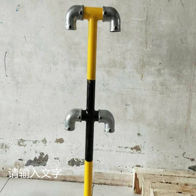 临边防护连接件 建筑工地楼梯扶手 防护栏立杆 建筑楼梯立杆配件