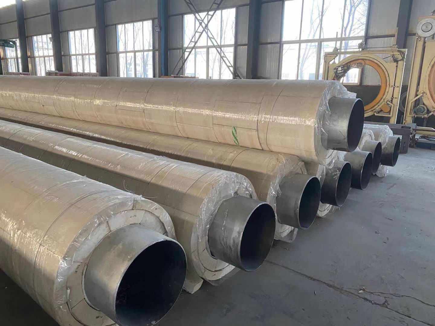 聚氨酯保温发泡钢管 新疆 室外预制直埋保温管 聚氨酯直埋保温管 售价低 质量好