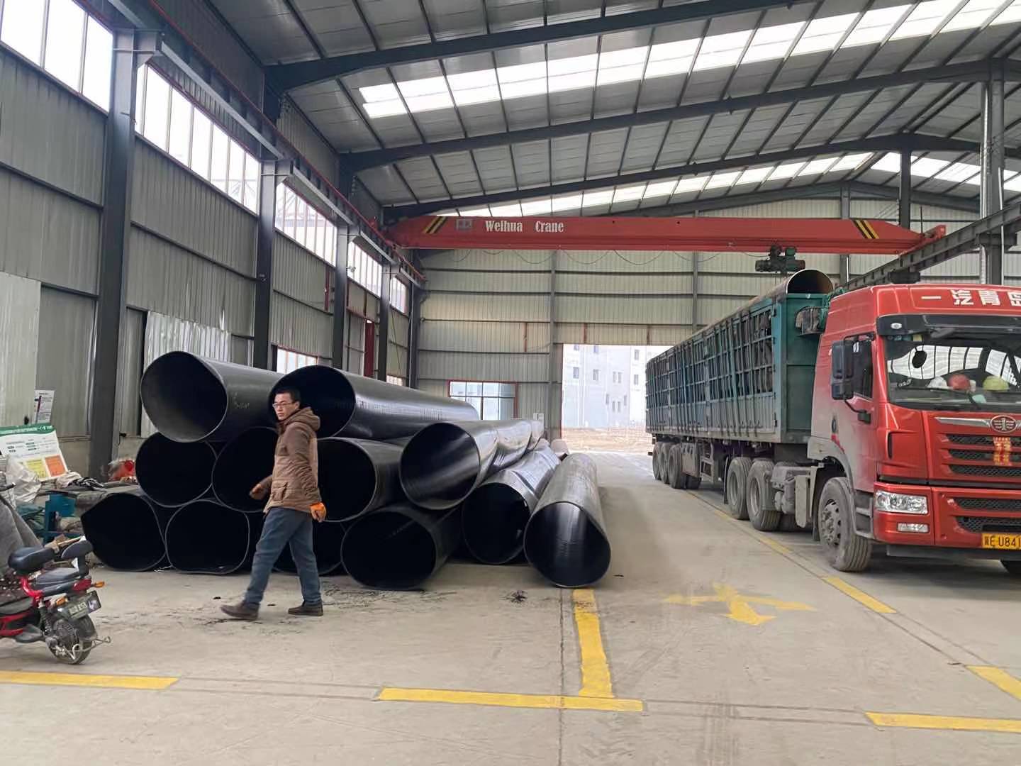洋涌加工定制 聚氨酯发泡直埋保温钢管 高密度聚乙烯夹克保温管 聚氨酯保温无缝钢管