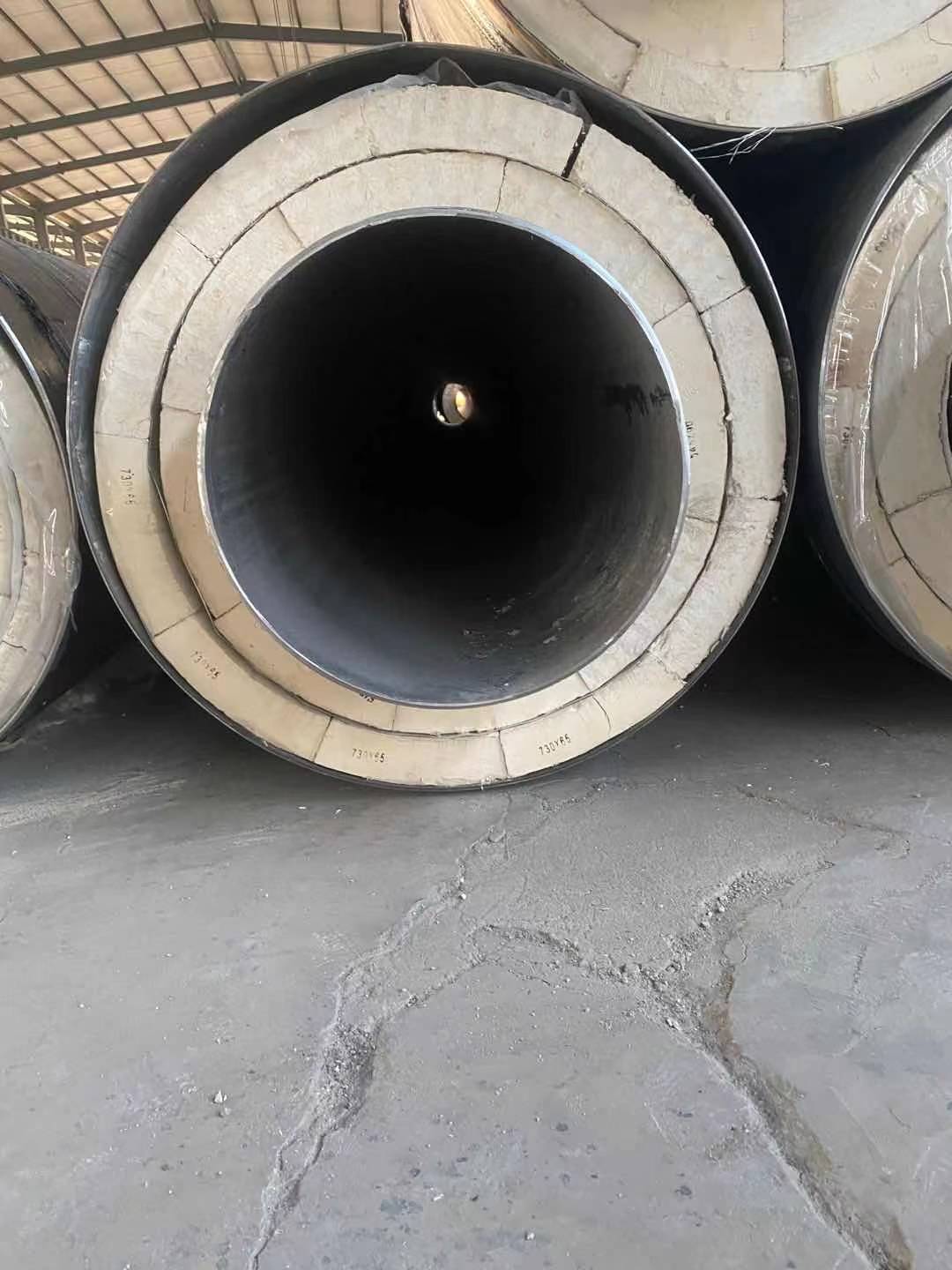 洋涌新型 供暖保温钢管 热力聚氨酯保温钢管 外滑动型钢套钢蒸汽保温钢管 钢套钢直埋管 支持定制
