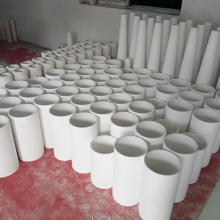 整体陶瓷耐磨管道加工定制 耐磨陶瓷管道 煜轩陶瓷管道