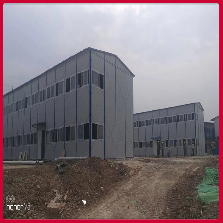 建筑工地打包箱办公室  打包箱房搭建  装拆方便、装置工期短