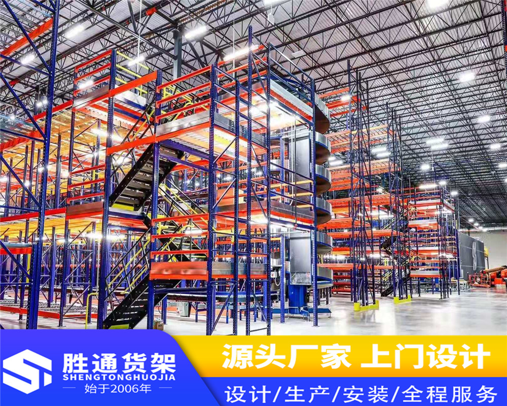 仓储货架批发  货架供应商   胜通货架厂   重仓货架  多层金属储存架  展示架3000Kg每层