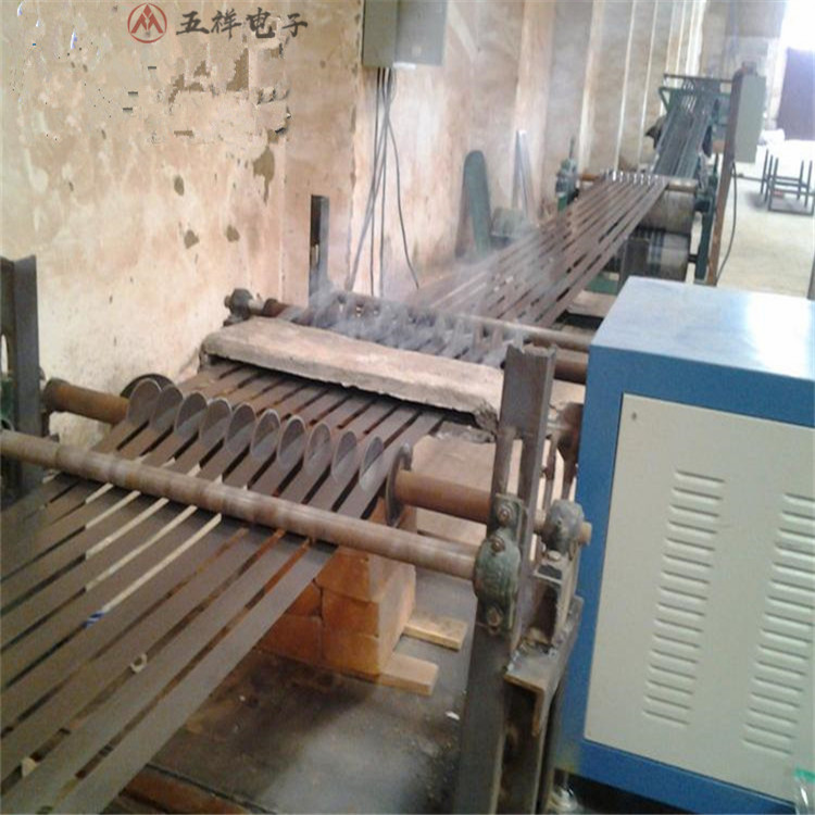 五祥电磁铁皮打包钢带烤蓝炉 效率高 作业条件好