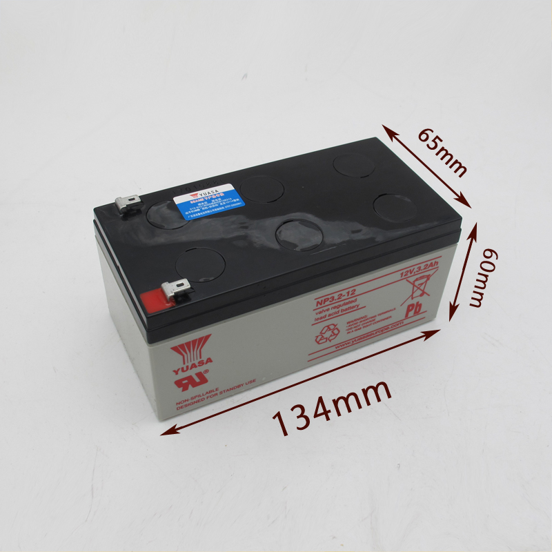 YUASA汤浅蓄电池NP3.2-12 12V3.2AH电子精密仪器电池 全新现货