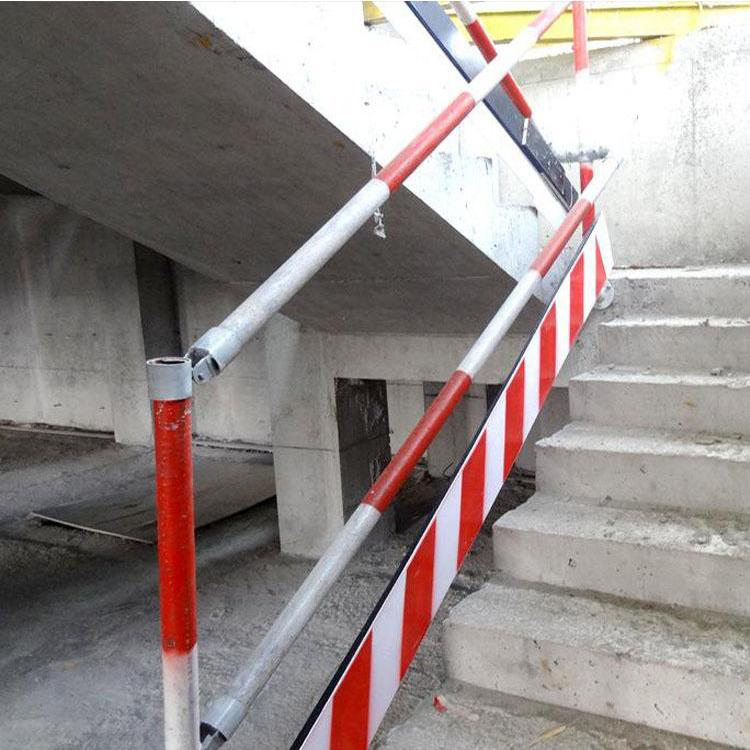 永邦销售  贵州  黄黑相间楼梯扶手立杆   工地临边防护F立杆  建筑施工用干字杆王字杆