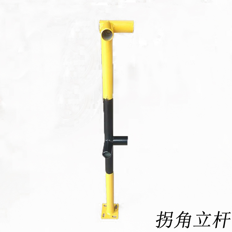 永邦销售 湖南   建筑临边防护拐角立杆   定性化楼梯防护栏杆  施工工地楼梯立杆扶手