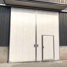 定制供应 工业推拉门 重型推拉门 车间彩钢工业平移门 欢迎来电咨询