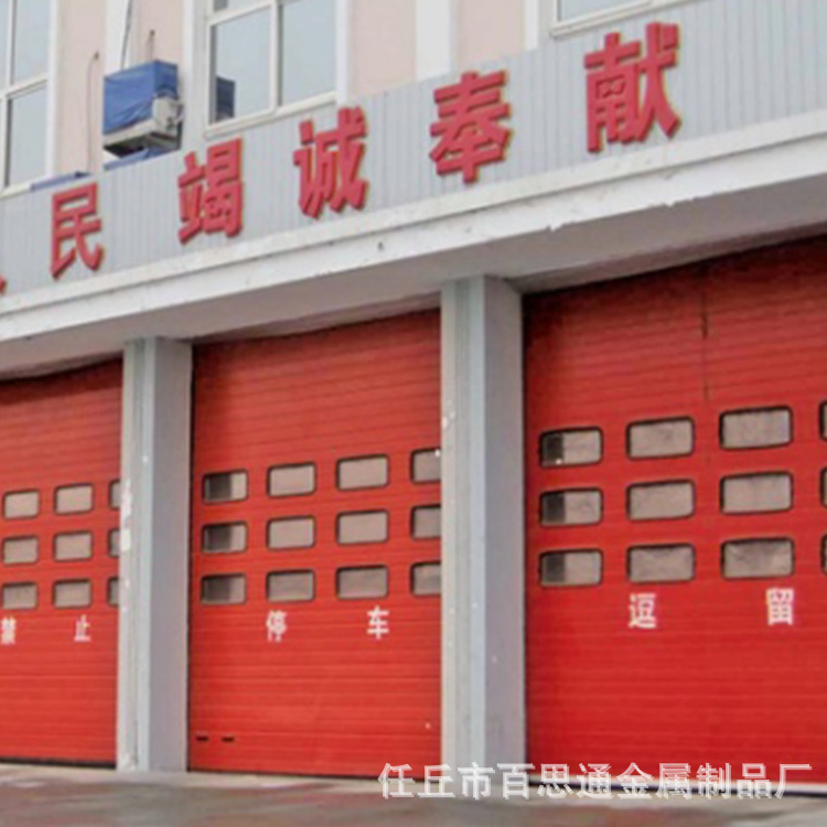 生产销售 别墅遥控提升翻板车库门 仓库储藏防盗翻板门 工业提升门 严格选材