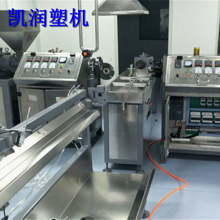 牛筋管生产线 凯润塑机 pvc塑筋缠绕管生产线 pvc缠绕管生产线