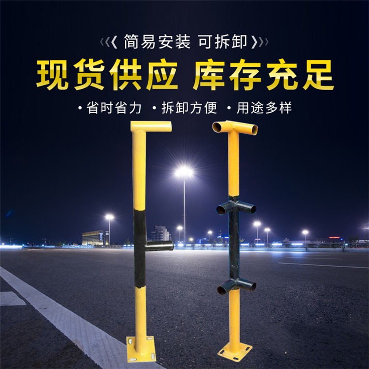 标准化建筑防护栏立杆 楼梯扶手防护栏立杆 钢管护栏立杆 会平金属
