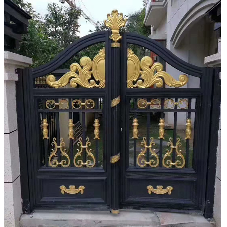 淄博铝艺小门    铝艺门  铝合金大门出售