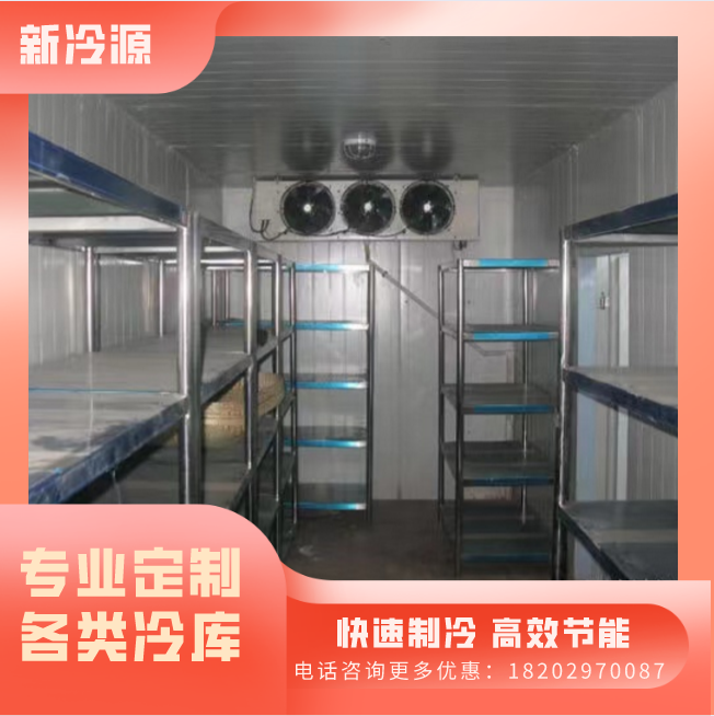 大型食品保鲜冷库 酒店冷库 酒店冷冻库 新冷源厂家上门安装