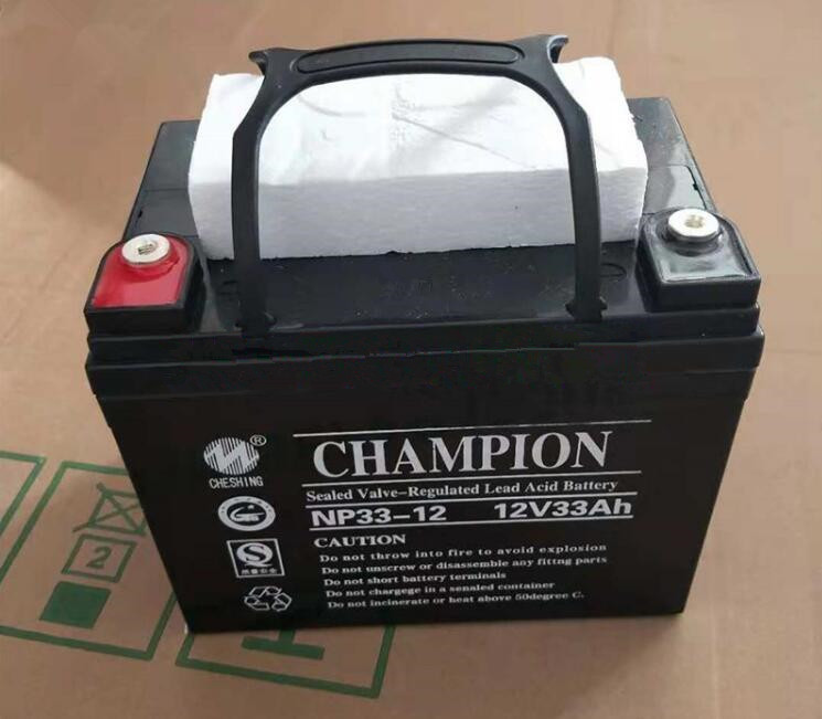 CHAMPION蓄电池NP33-12 12V33AH阀控式铅酸应急电源设备