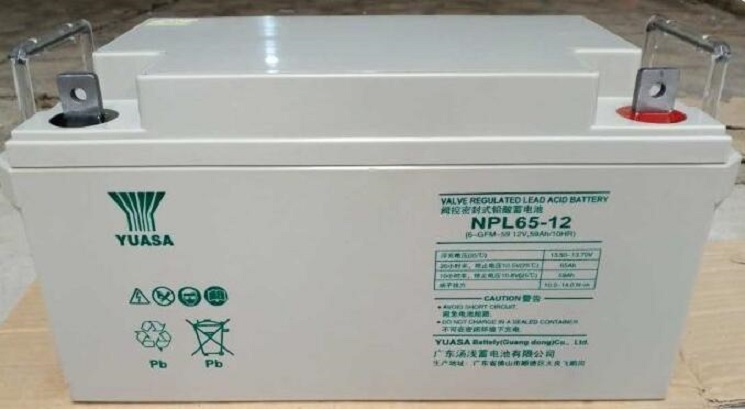 YUASA汤浅蓄电池NPL65-12 12V65AH 基站直流屏UPS不间断电源