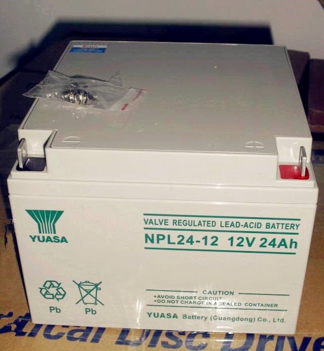 YUASA汤浅蓄电池NPL24-12 12V24AH直流屏UPS免维护电源