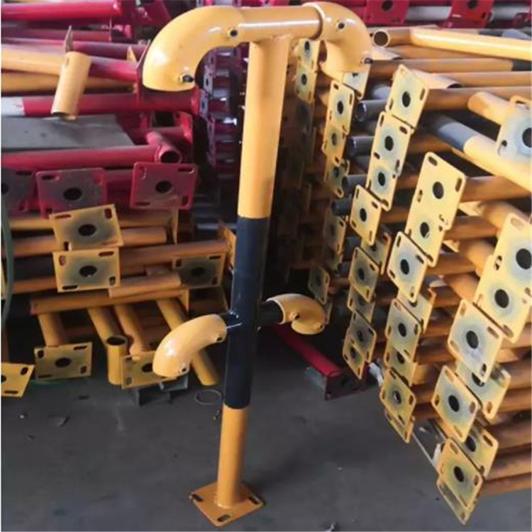  直销 建筑施工楼梯扶手 楼梯临边防护栏杆 楼梯防护立杆