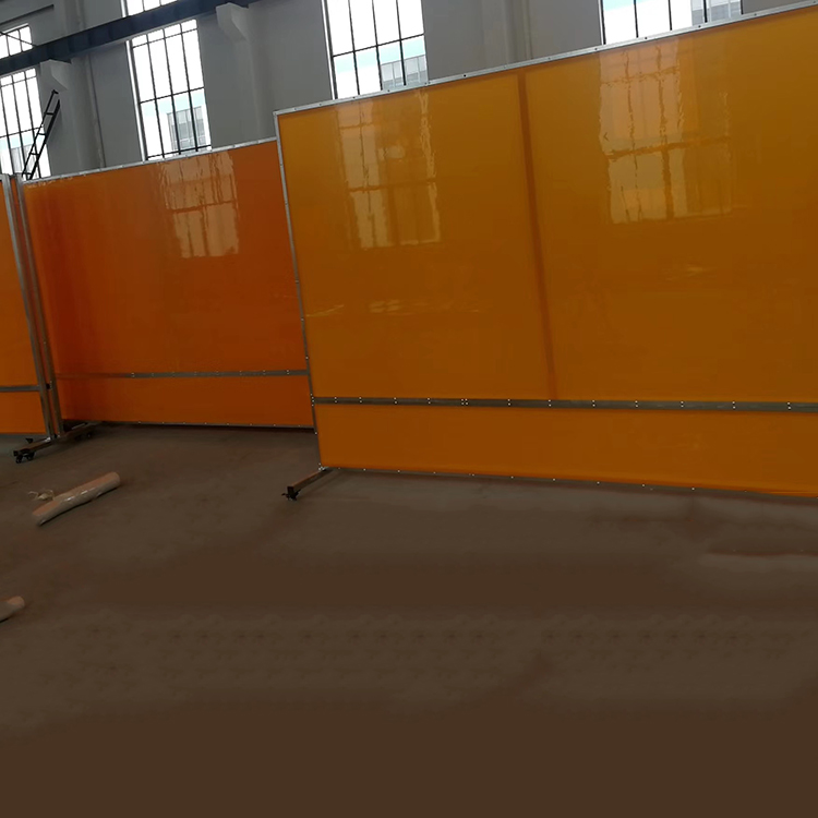  电焊遮弧光屏 移动防护屏 移动防弧光帘 品质保障