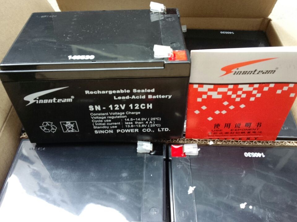 德国赛能蓄电池SN-12V12CH 12V12AH 地摊/电梯/门禁/太阳能/UPS