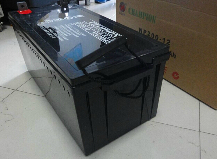 CHAMPION蓄电池NP200-12 12V200AH免维护 船舶机房UPS阀控电瓶