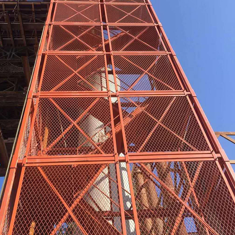 建筑用挂网式梯笼 现货销售 建筑工地组合式梯笼 工地基坑安全梯笼 欢迎选购
