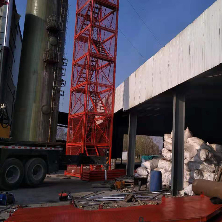 施工安全爬梯梯笼 组合式安全梯笼 建筑安全梯笼 来电订购