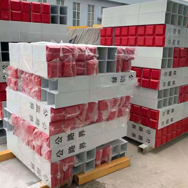 玻璃钢标志桩警示桩 玻璃钢标志桩 燃气管道标志桩按需供应