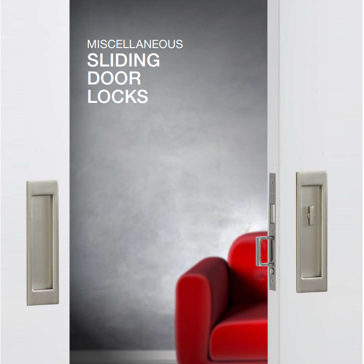 Baldwin 门锁 SLIDING DOOR LOCKS