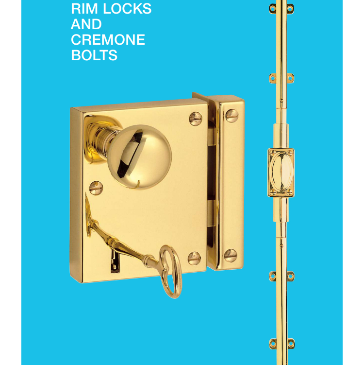 Baldwin 门锁 RIM LOCKS CREMONE BOLTS
