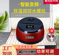 水暖炕家用水循环主机 农村水暖电热炕板模块 双温双控水循环榻榻米
