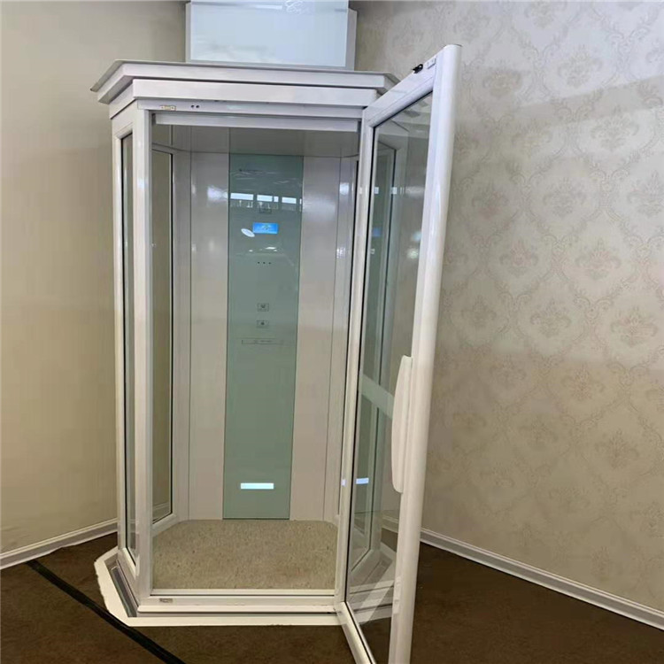 家庭使用别墅电梯_二层楼梯转角阁楼电梯厂家