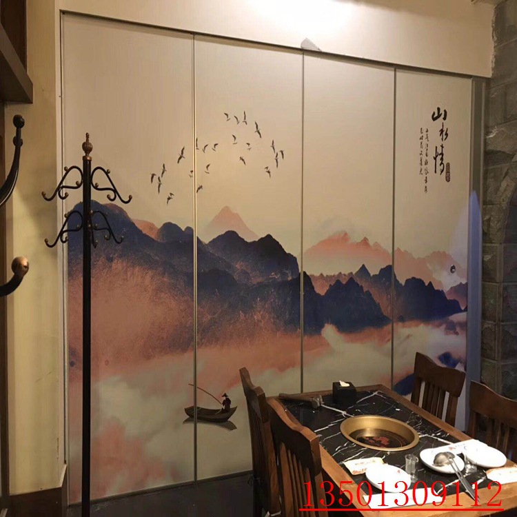 厂家定制电动隔断办公家具移动隔墙酒店隔音屏风活动隔断墙折叠门