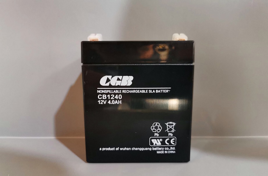 CGB长光蓄电池CB1240 12V4.0Ah电梯应急 UPS电源 烟感主机用电瓶         