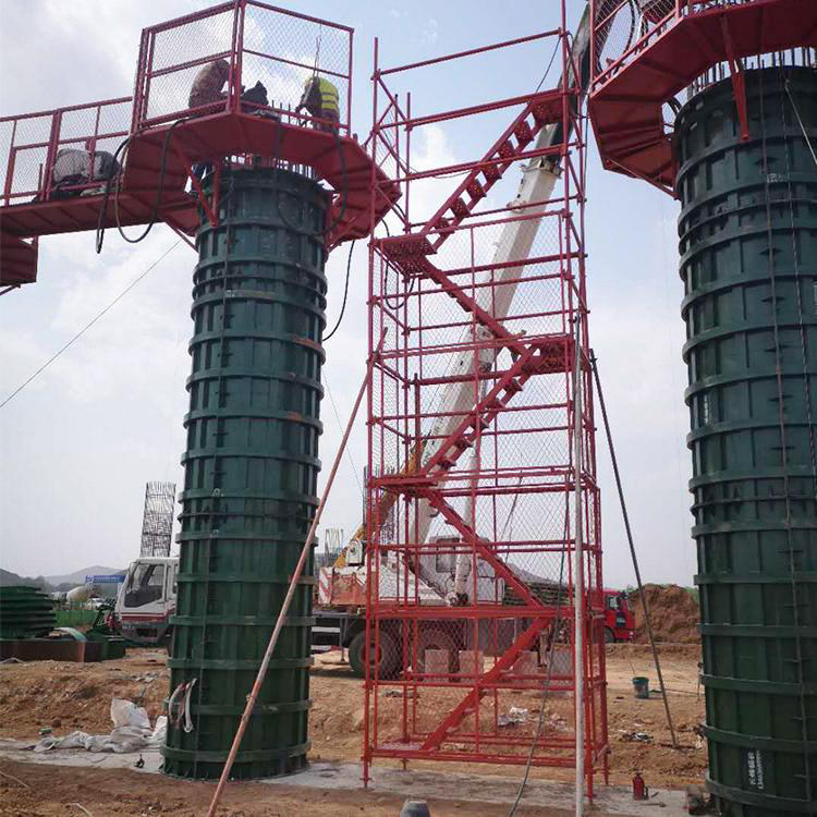 永邦   广西   立交桥施工操作平台   桥墩圆形作业平台   建筑施工操作平台