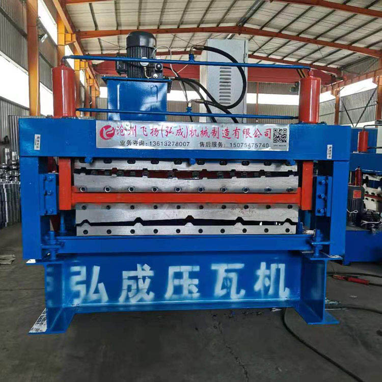 900/910双层压瓦机 各种压瓦机械 全自动彩钢瓦设备