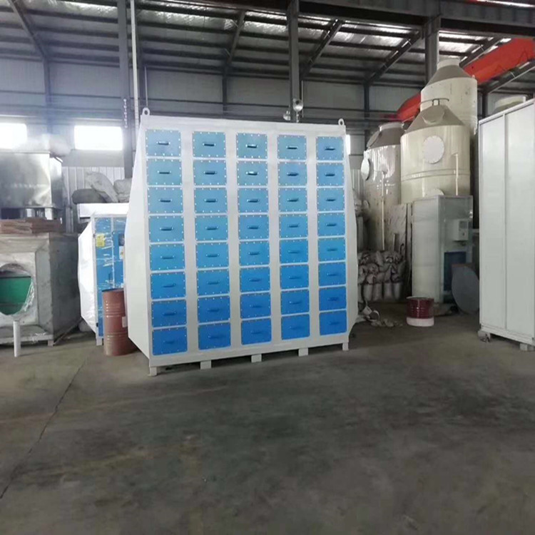 活性炭过滤器生产 喷漆活性炭环保箱 废气异味处理净化箱 定做 活性炭环保箱
