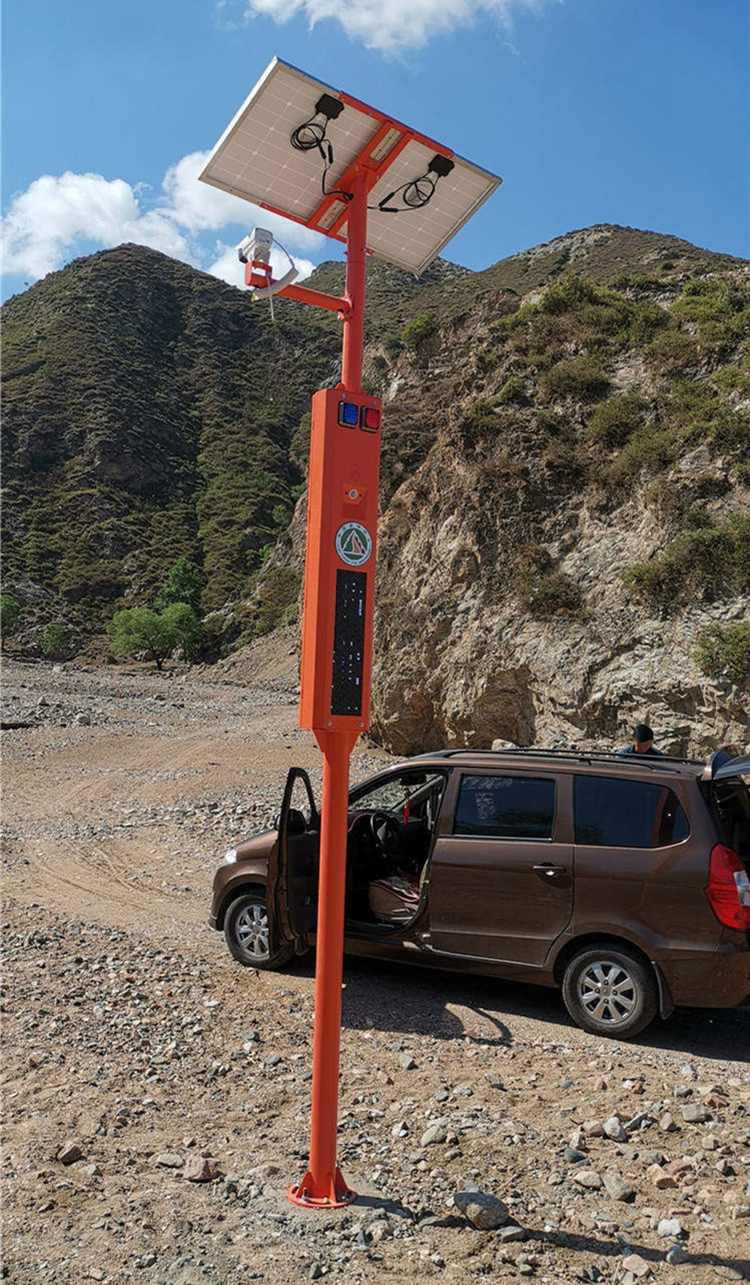 河源语音宣传杆 交通语音提示器 卡口视频监控宣传杆 嘉阳电子防火预警包安装公司