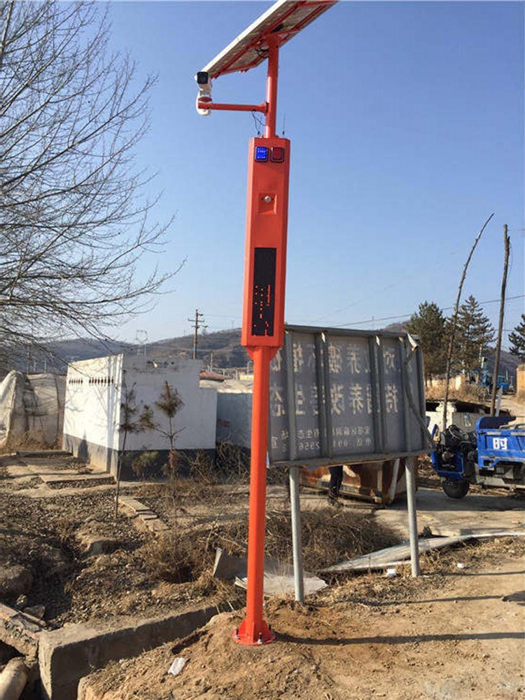 森林卡口语音宣传杆 太阳能安全语音提示器 林区入口防火语音警示系统 嘉阳生产厂家
