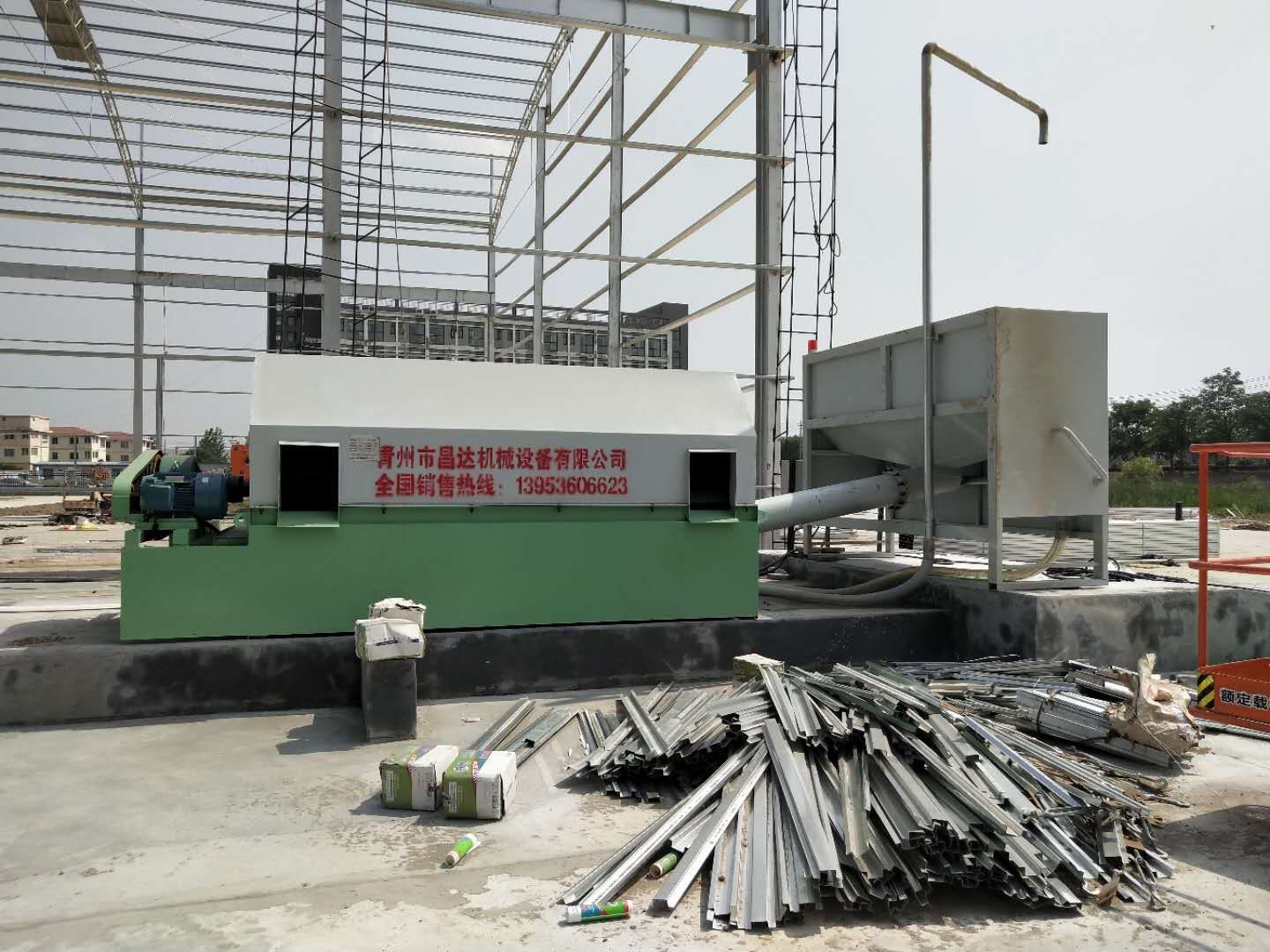 滚筒式砂石分离机 混拌站混凝土砂石分离机废料回收机