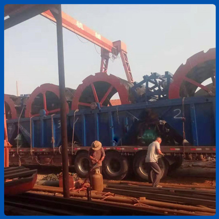 沙场煤场用 青州轮式洗沙机 轮式洗沙机定制